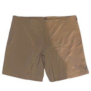 Polo Ralph Lauren Shorts Mens Size 46B Classic Fit Flat Front Khaki Tan